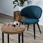 Стол журнальный круглый в стиле лофт Urban Style Space 2 варинант исполнения - 3 | Loft Concept в Брянске