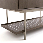 Платяной шкаф из серого дуба Sawada Gray Oak Wardrobe варинант исполнения - 5 | Loft Concept в Брянске