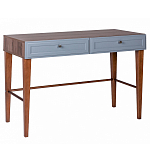 Стол письменный из массива бука с 2-мя ящиками серый Wenge Light варинант исполнения - 1 | Loft Concept в Брянске