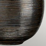 Настольная лампа с круглым фарфоровым основанием ручной работы с покрытием глазурью и белым абажуром из искусственного шелка Elstead Lighting варинант исполнения - 5 | Loft Concept в Брянске