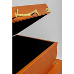 Комплект оранжевых чемоданов Golden Twigs варинант исполнения - 3 | Loft Concept в Брянске