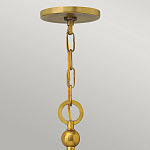 Люстра с матовыми конусными плафонами и декоративными элементами в форме шаров Hinkley варинант исполнения - 7 | Loft Concept в Брянске