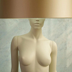 Лампа MANNEQUIN LAMP с абажуром изгибы тела варинант исполнения - 8 | Loft Concept в Брянске