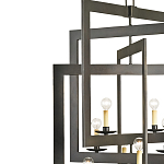 Люстра из пересекающихся квадратных элементов Intersecting Squares варинант исполнения - 1 | Loft Concept в Брянске