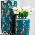 Ваза фарфоровая с крышкой Leopard Ccollection варинант исполнения - 4 | Loft Concept в Брянске