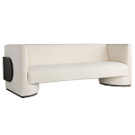 Трехместный диван Florida Sofa  с элегантным деревянным декором  варинант исполнения - 1 | Loft Concept в Брянске