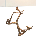 Настольная лампа на ветвистом корпусе с птичками Inspiration from Nature варинант исполнения - 1 | Loft Concept в Брянске