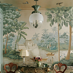 Обои ручная роспись River Scenes of Bengal Kolkata варинант исполнения - 1 | Loft Concept в Брянске