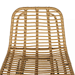 Стул барный с ротанговым плетением Half Bar Chair with Wicker без подлокотников варинант исполнения - 5 | Loft Concept в Брянске