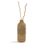 Ваза декоративная из натурального плетеного бамбука Bamboo Decor 42 варинант исполнения - 1 | Loft Concept в Брянске