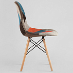 Стул с обивкой в технике пэчворк DSW варинант исполнения - 3 | Loft Concept в Брянске