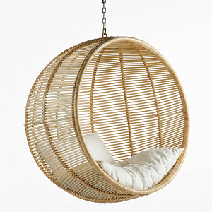 Подвесное кресло Wicker Hanging Chair