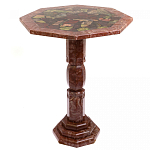 Кофейный стол из натуральных камней Лемезит и Яшма Natural Stone Tables варинант исполнения - 7 | Loft Concept в Брянске