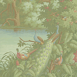 Обои ручная роспись Le Brésil Pastel варинант исполнения - 1 | Loft Concept в Брянске