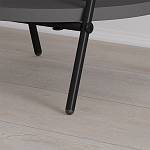 Стол приставной с 2-мя круглыми столешницами цвета антрацит ESSEL SIDE TABLE ANTHRACITE варинант исполнения - 2 | Loft Concept в Брянске