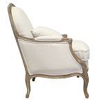 Кресло Ava Classical Armchair beige flax варинант исполнения - 1 | Loft Concept в Брянске