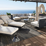 Уличное кресло Alaric Armchair Black варинант исполнения - 7 | Loft Concept в Брянске