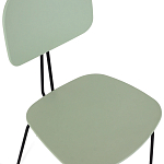 Стул на металлических ножках Travis Chair Green варинант исполнения - 4 | Loft Concept в Брянске