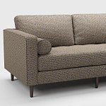 Мебельная ткань Шенилл коричневый цвет 142 см T4-54 варинант исполнения - 5 | Loft Concept в Брянске