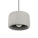 Подвесной светильник с цилиндрическим фактурным абажуром Sergey Makhno варинант исполнения - 1 | Loft Concept в Брянске