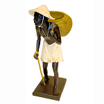 Фигурка африканского рабочего Plantation варинант исполнения - 1 | Loft Concept в Брянске