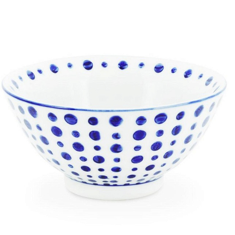 Салатник Cup Chino D14 Белый Синий в Брянске | Loft Concept 