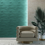 Гипсовая 3D Панель M-33 варинант исполнения - 1 | Loft Concept в Брянске