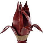 Настольная лампа красная INDONESIAN LAMPS варинант исполнения - 2 | Loft Concept в Брянске