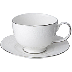 Чайный набор белый из фарфора на 6 персон 12 предметов 280 мл Garden Whisper Porcelain Set  варинант исполнения - 1 | Loft Concept в Брянске