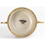 Фарфоровая чаша с бронзовыми элементами Eden Garden варинант исполнения - 4 | Loft Concept в Брянске