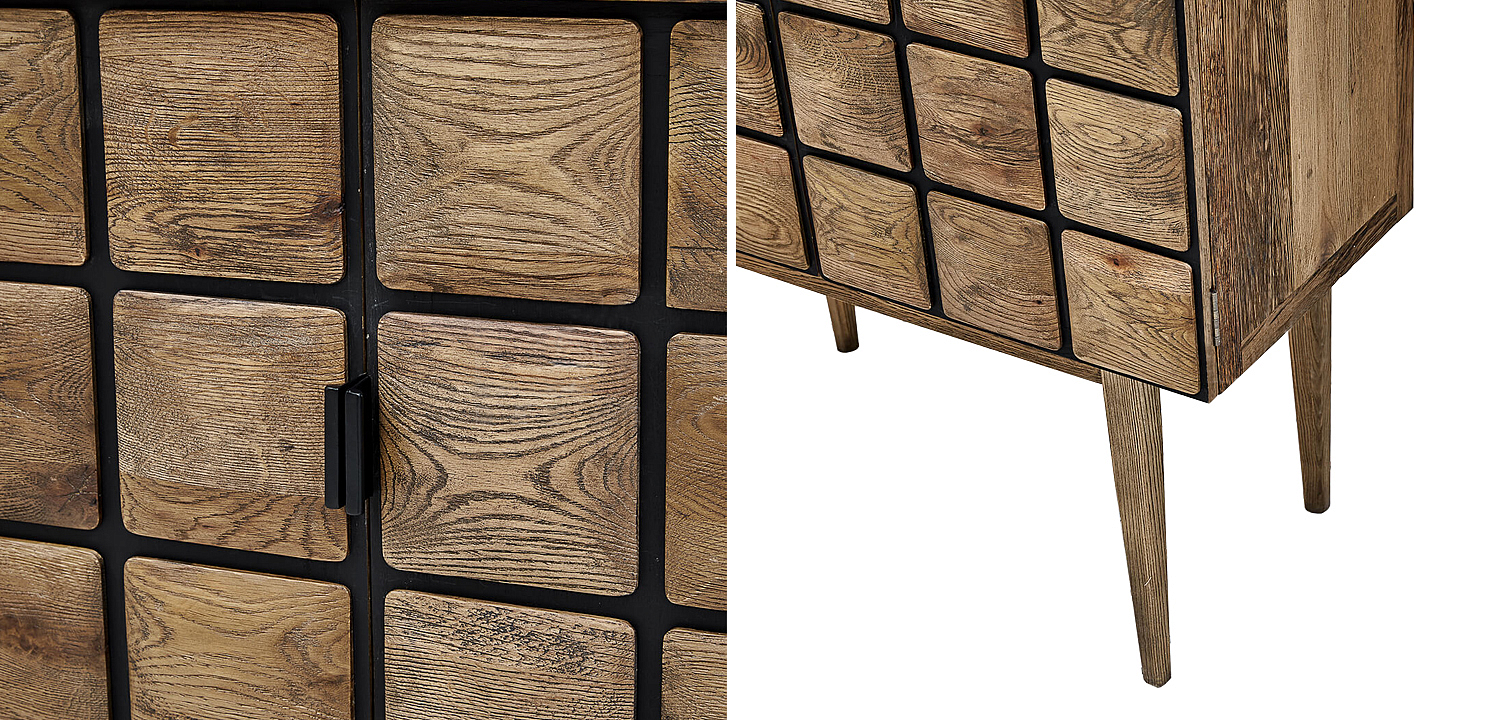 Комод из дуба с 2-мя дверцами Nakain chest of drawers Комод из дуба с 2-мя дверцами Nakain chest of drawers - Loft-Concept в Брянске