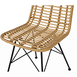 Стул с ротанговым плетением Wicker Stool без подлокотников варинант исполнения - 7 | Loft Concept в Брянске