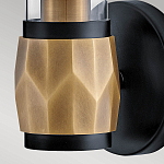 Бра для ванных комнат с прозрачным стеклянным плафоном в форме цилиндра Hinkley варинант исполнения - 15 | Loft Concept в Брянске