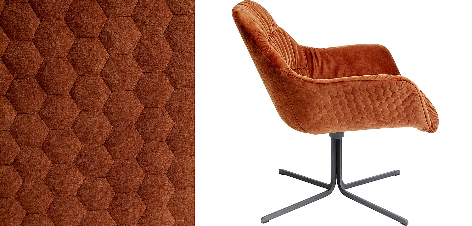 Кресло вращающееся Cinnamon Honeycomb - Loft-Concept в Брянске