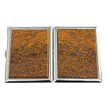 Портсигар с газовой зажигалкой из натурального камня Яшма Змеиная Stone Cigarettes Cases варинант исполнения - 4 | Loft Concept в Брянске