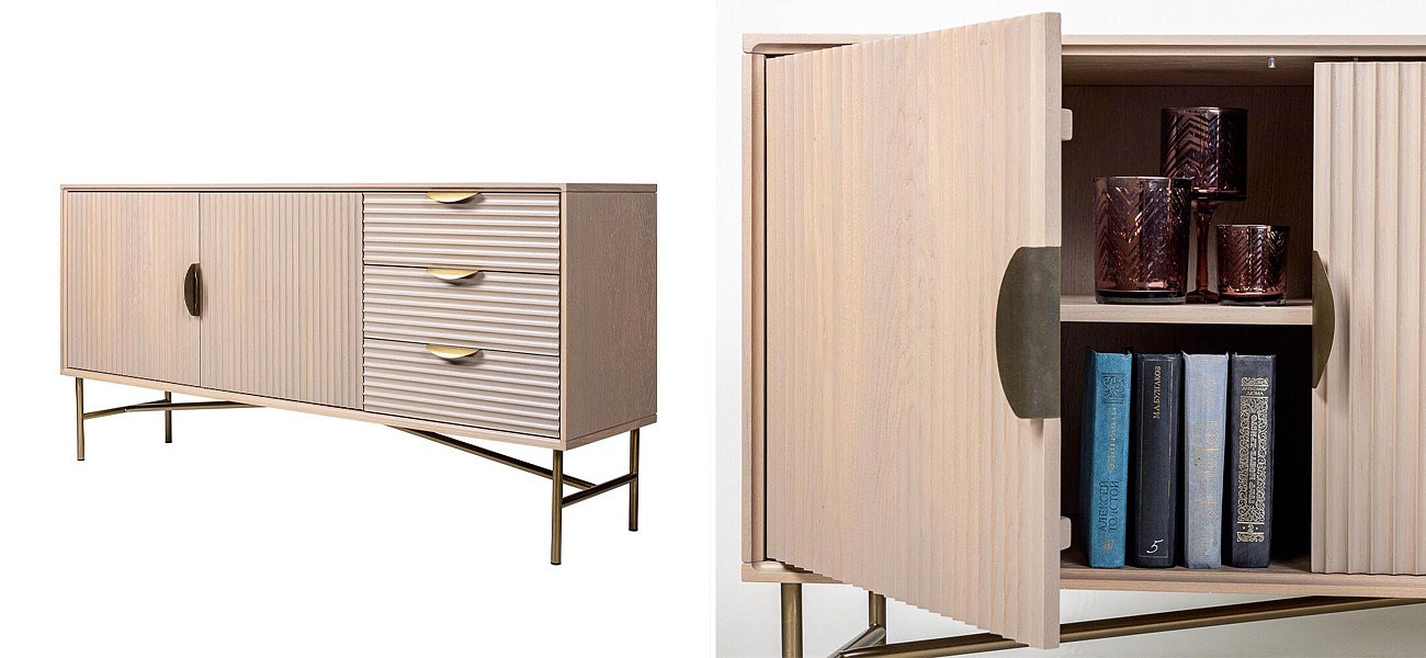 Комод Antique Order Бежевый Шпон Дуба Комод Antique Order Бежевый Шпон Дуба - Loft-Concept в Брянске