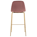 Барный стул на золотистых ножках VENDRAMIN Pink варинант исполнения - 5 | Loft Concept в Брянске
