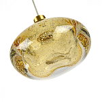 Подвесной светильник с прозрачным стеклянным плафоном округлой формы Effervia  варинант исполнения - 12 | Loft Concept в Брянске