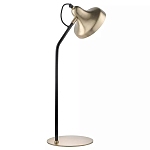 Настольная лампа с плафоном в форме купола в сочетании черного и золотистого цвета Minimalist Execution варинант исполнения - 3 | Loft Concept в Брянске