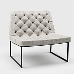 Мебельная ткань Sorbettol Шенилл Сееро-бежевый N 1120 варинант исполнения - 7 | Loft Concept в Брянске