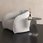 Дизайнерский журнальный стол с основанием из круглых элементов Lirod варинант исполнения - 2 | Loft Concept в Брянске