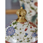 Шкатулка в форме яйца на величественных львах из фарфора с бронзовыми элементами Eden Garden варинант исполнения - 5 | Loft Concept в Брянске