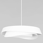 Подвесной светильник круглый белого цвета из металла Vita Cuna варинант исполнения - 1 | Loft Concept в Брянске