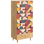 Шкаф с принтом The rebus of love варинант исполнения - 1 | Loft Concept в Брянске