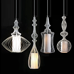 Подвесной светильник Wire Dream Pendant 2 Белый варинант исполнения - 1 | Loft Concept в Брянске