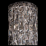 Бра с каскадом из прозрачного хрусталя и корпусом из металла цвета хром Constant Sparks варинант исполнения - 1 | Loft Concept в Брянске