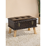 Пуф Leather Chest варинант исполнения - 5 | Loft Concept в Брянске