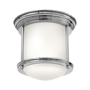Потолочный светильник для ванных комнат со стеклянным плафоном и одной лампой Hinkley