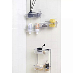 Полка напольная трехъярусная для ванной Bathroom Floor Shelf варинант исполнения - 2 | Loft Concept в Брянске