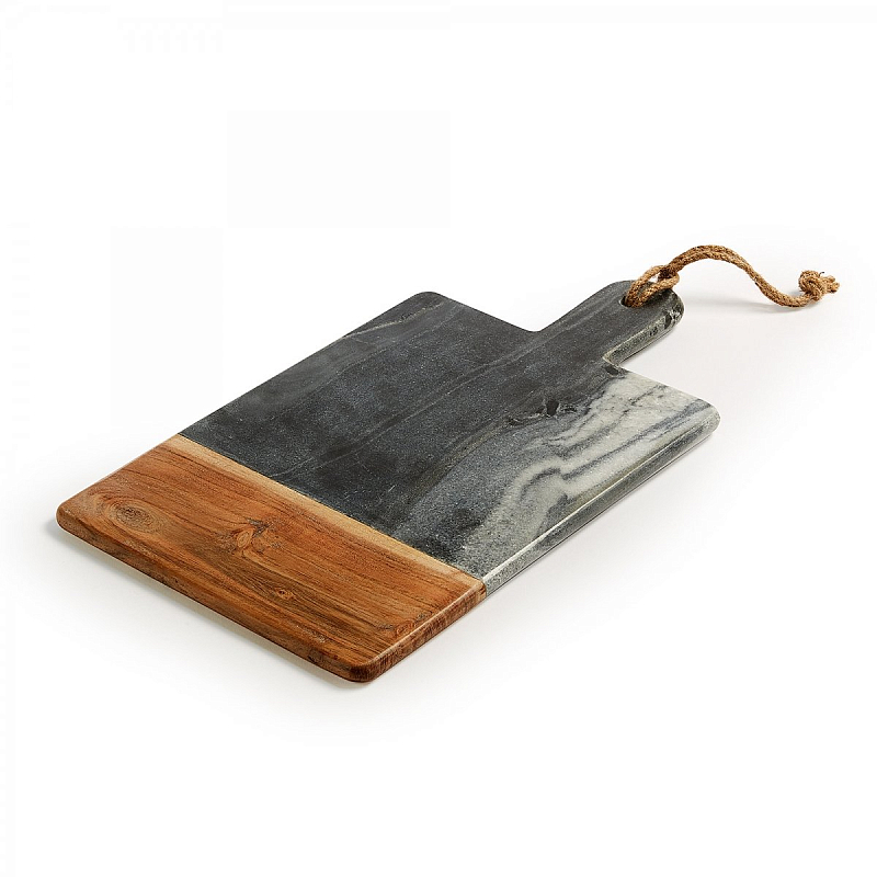 Разделочная доска Wood Strip Серый Коричневый в Брянске | Loft Concept 